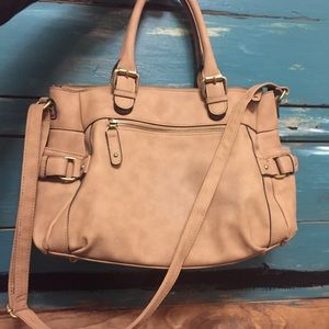 Faux Leather Merona Handbag