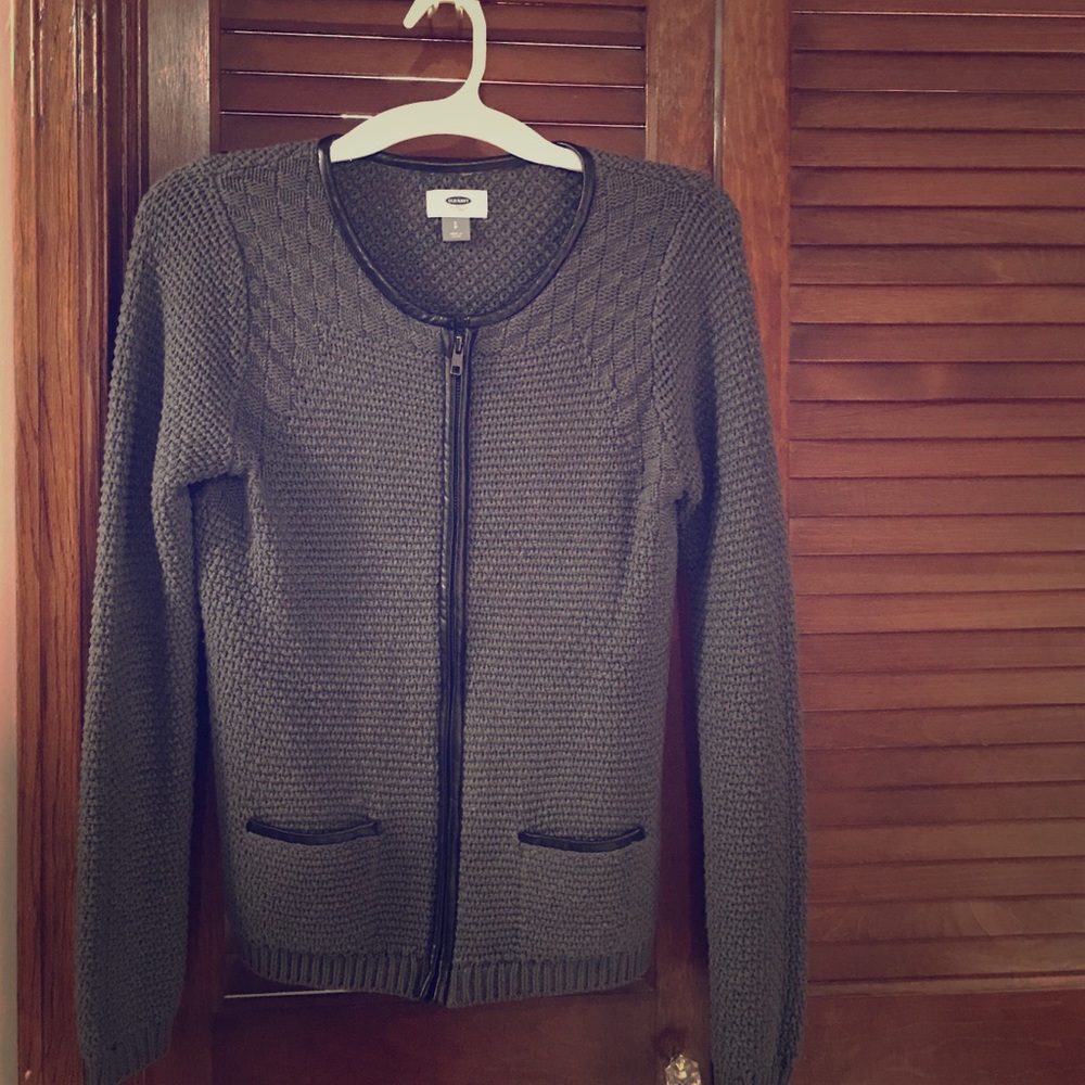 Old Navy Zip Up Cardigan Sz Small