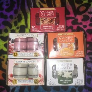 Yankee candle tea lights