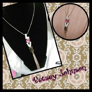 Betsey Johnson Love w/tassle