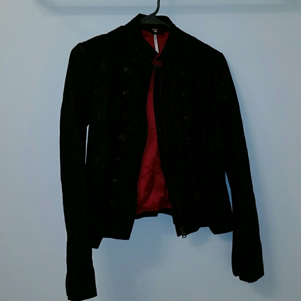 Free People Leather Jacket