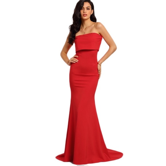 Dresses - Elegant strapless maxi Prom Dress Dresses - Elegant strapless maxi Prom Dress