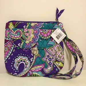 NWT Vera Bradley Saddle Hipster in Heather