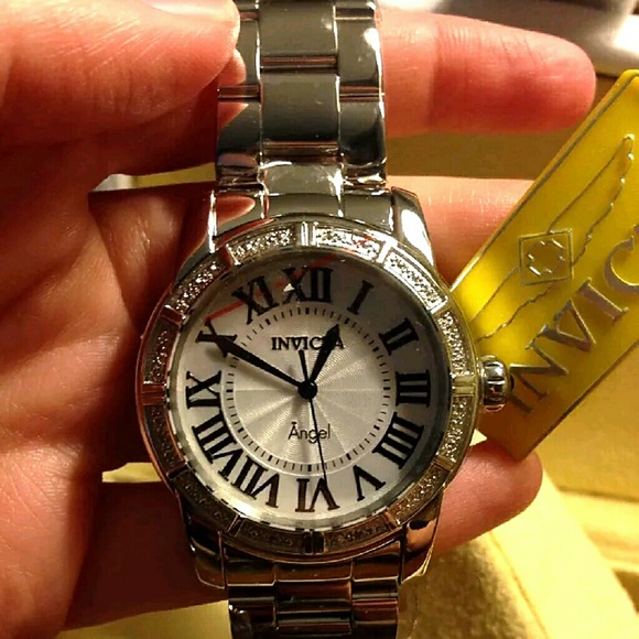 Sale,$1,000 Invicta diamond accent Stainless watch main image 4