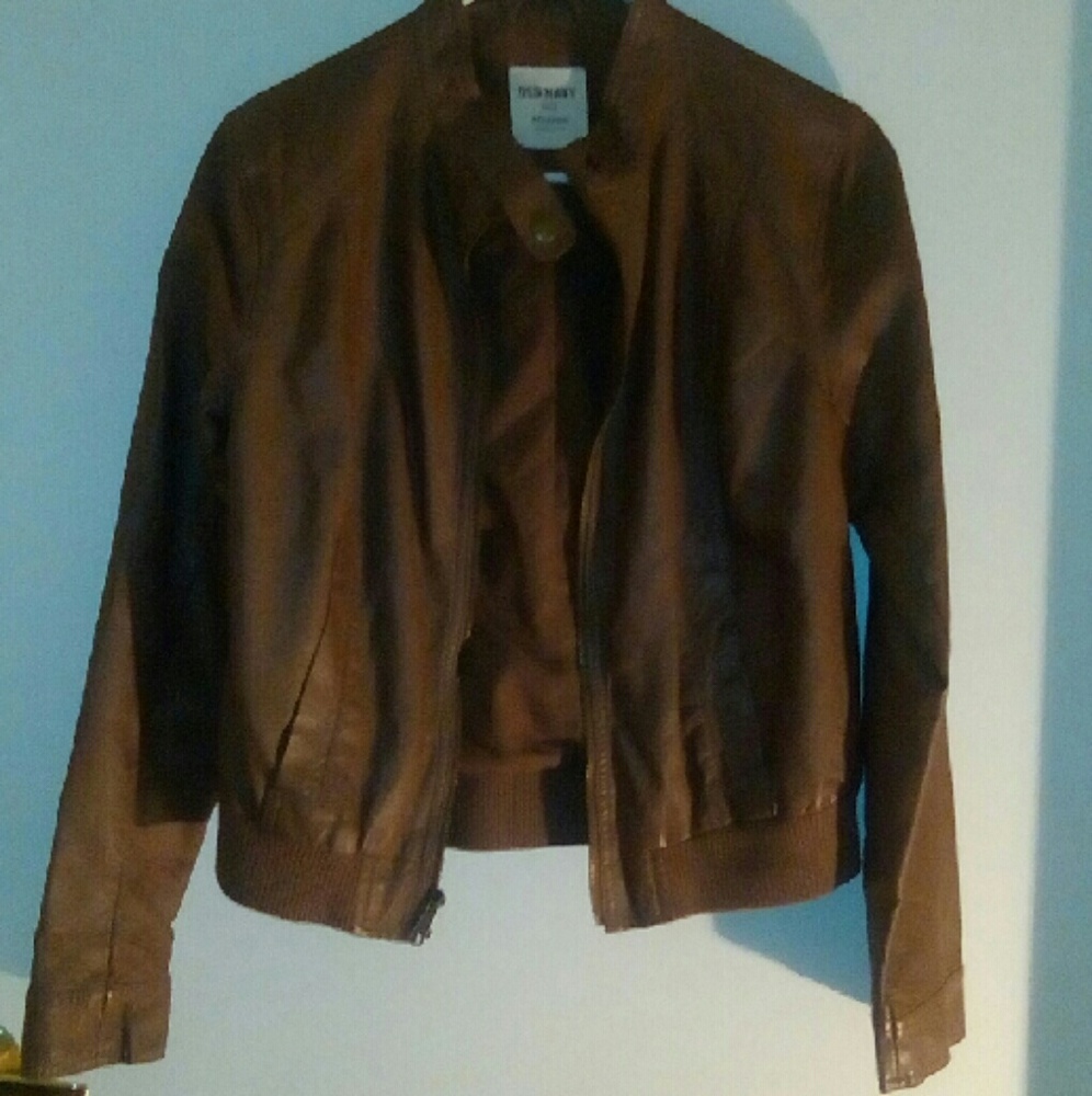OldNavy Leather Jacket