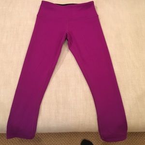 Lululemon crop reversible leggings