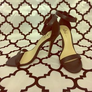 Classic Ankle Strap Heels Black