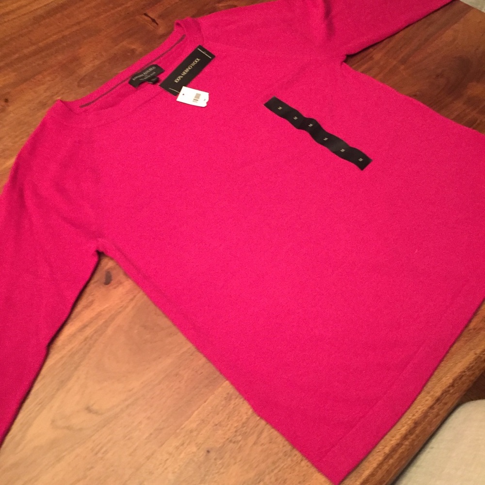 Banana Republic Wool Sweater in Magenta