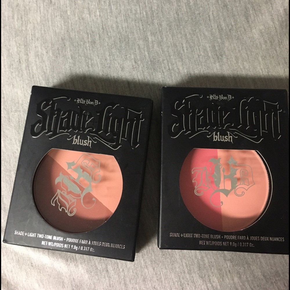 BOGO Kay Von D shade and light blush