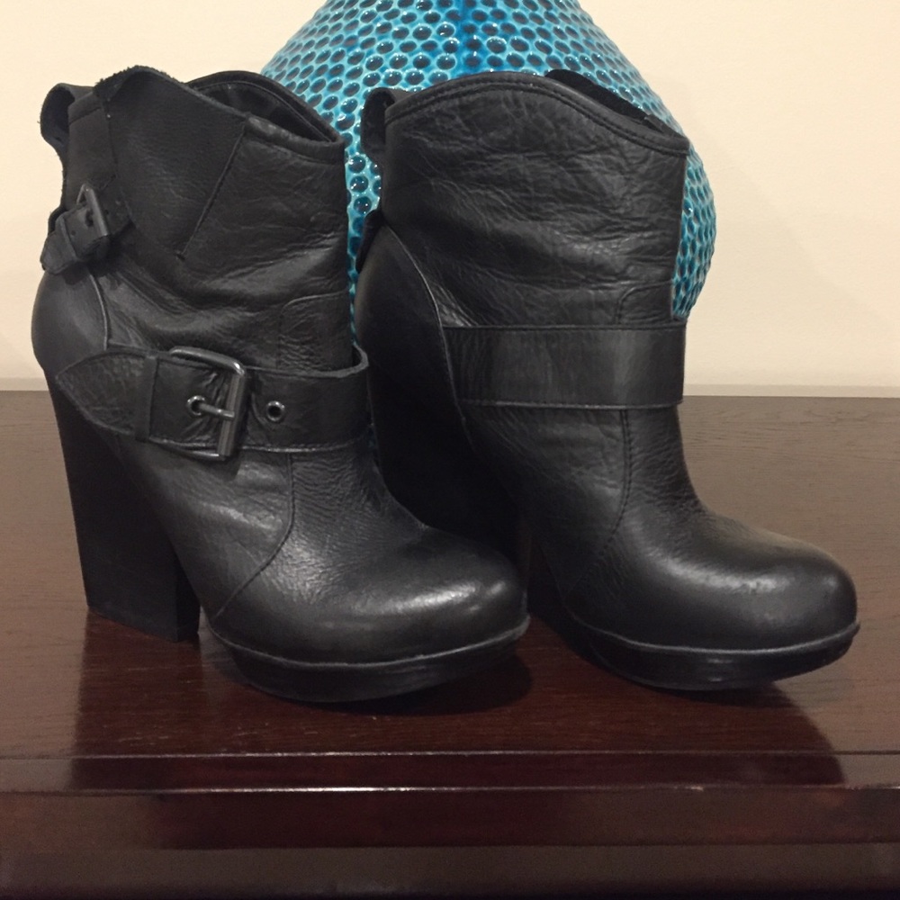 Leather Booties