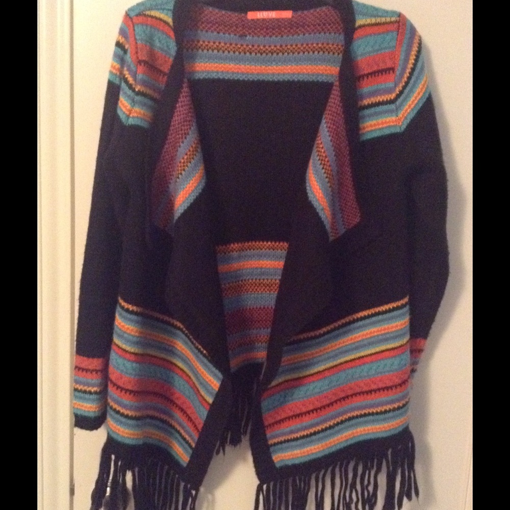 I Love Knit Multicolor Cardigan