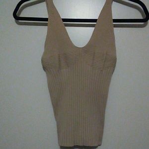 XOXO Stretchy ribbed tank top