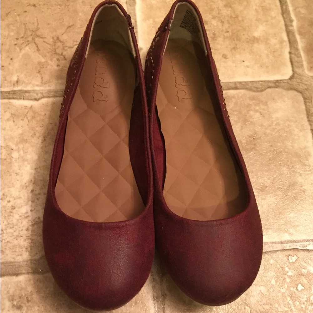 Brand New Burgundy Flats