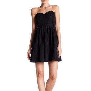 J. Crew Marlie dress in black