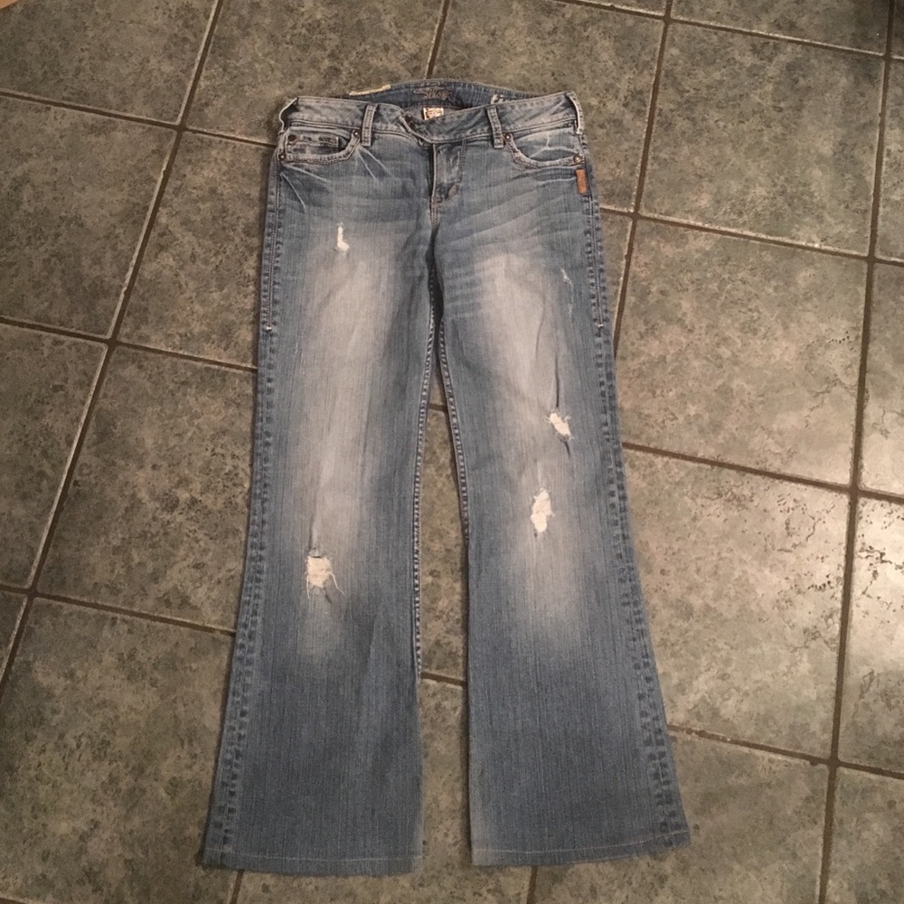 Silver brand jeans. Excellent condition!