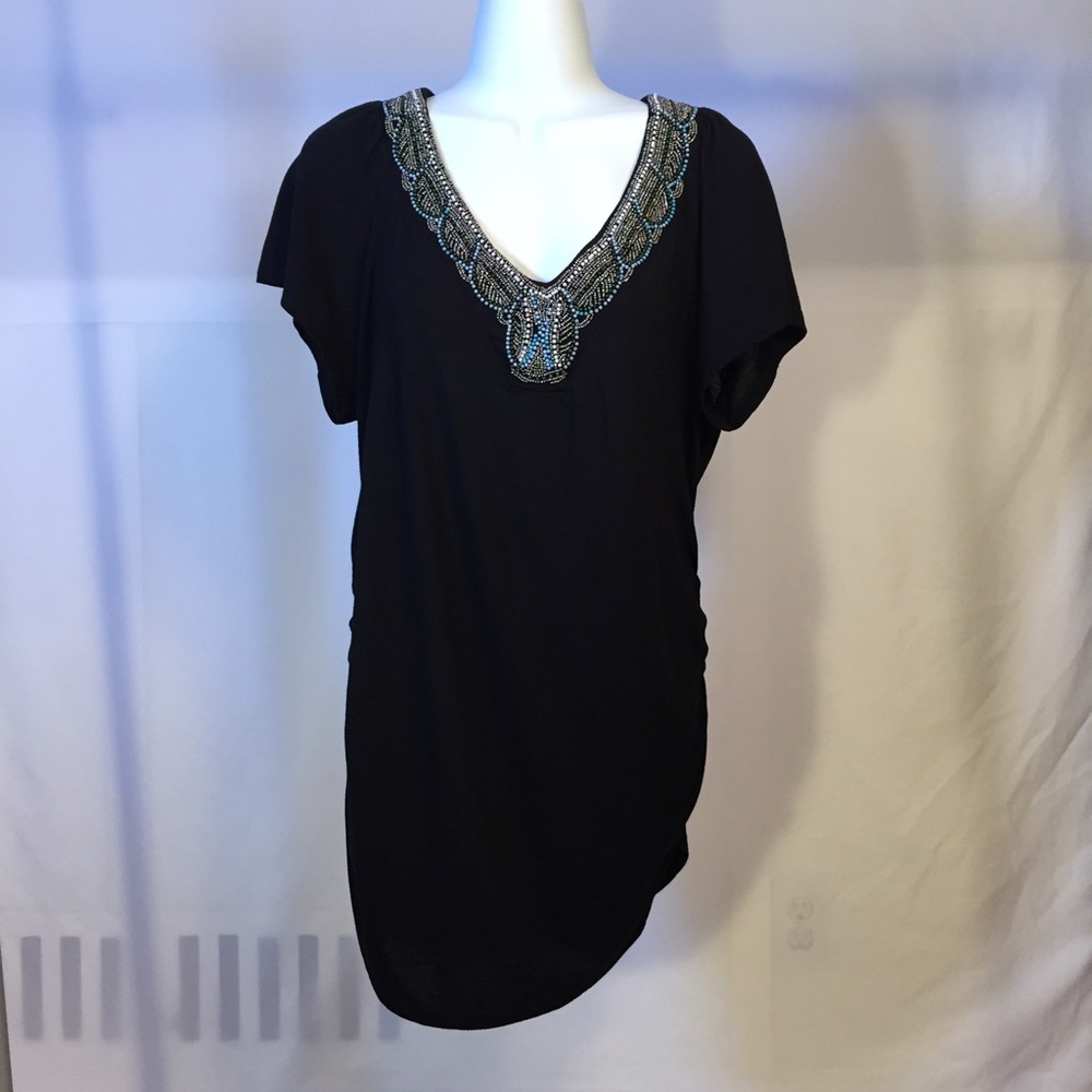 Motherhood Maternity Short Sleeve Blouse