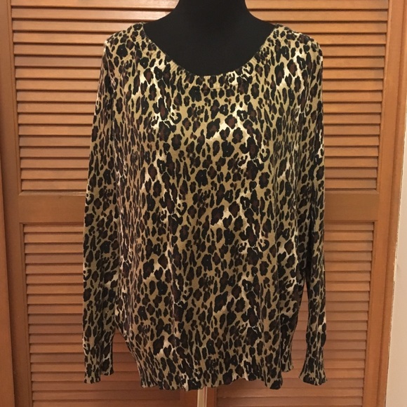 torrid Sweaters - Torrid plus size animal print sweater 2 brown