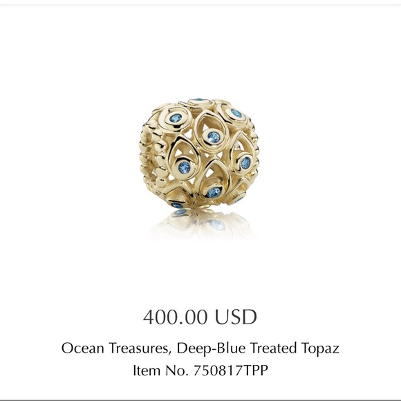 Pandora charm 14k gold - Picture 2 of 2