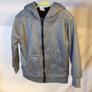 4T Grey Zipper Sweatshirt