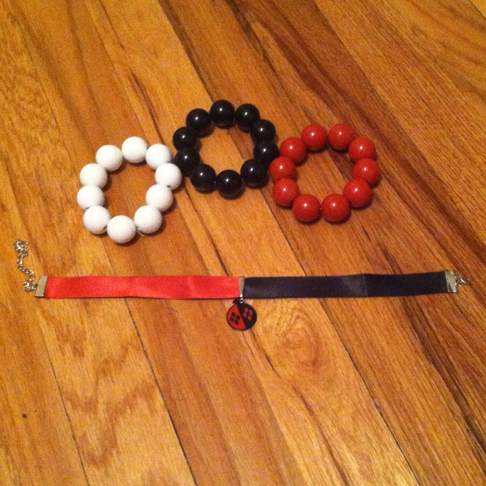 Harley Quinn costume jewelry