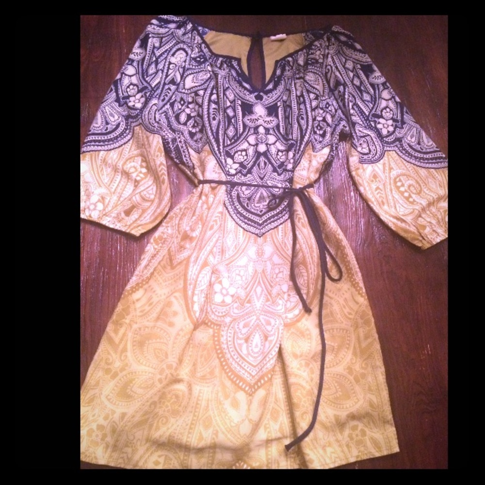 Women's short dress purchase from boutique.