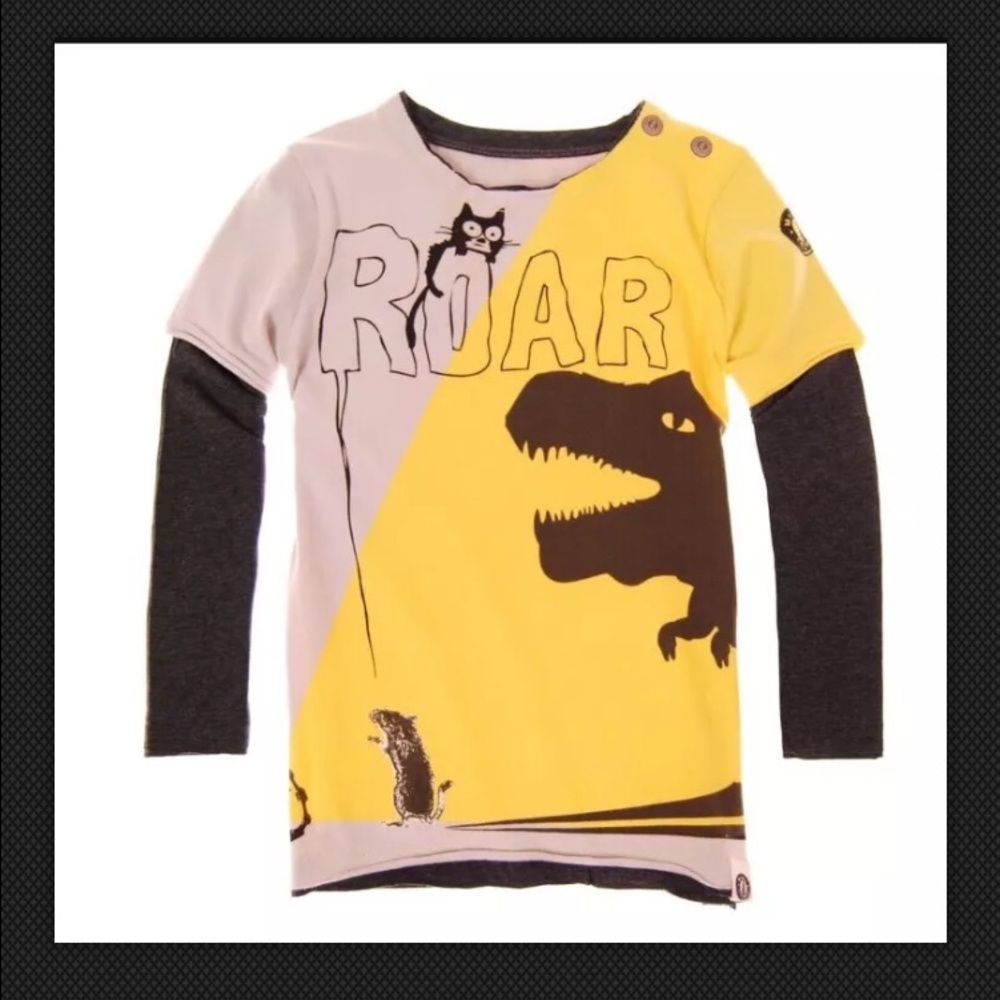 Mini Shatsu T Rex Mouse Shirt 6