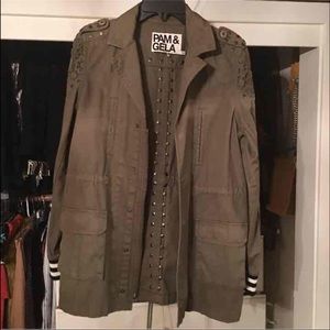 Pam and gela army great jacket.