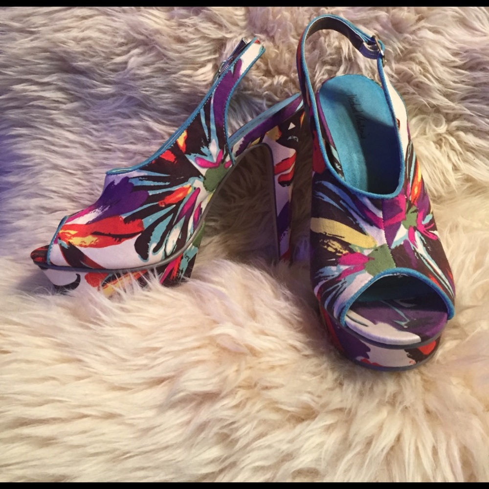 Michael Antonio peep toe