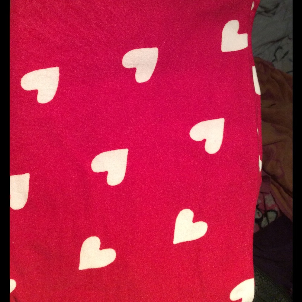 TC Lularoe Valentines Day Leggings