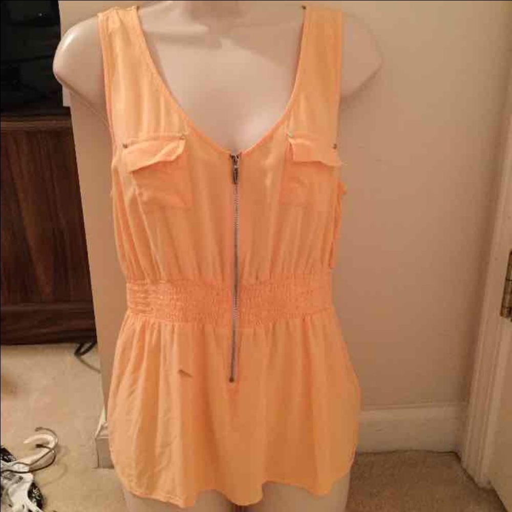 Guess peplum top