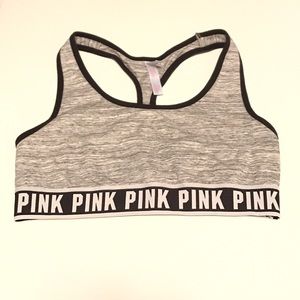 Pink Sports Bra