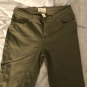 Army Green Altar'd State Jeggings