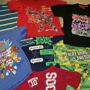 LOT Boys 6/7, 8 tees!