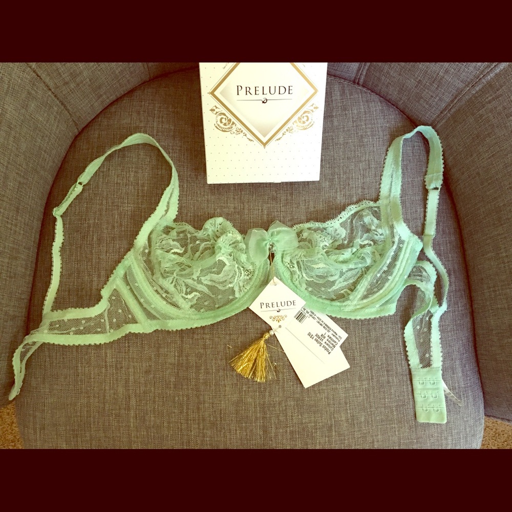 Jolidon Prelude Mint Lace Bra