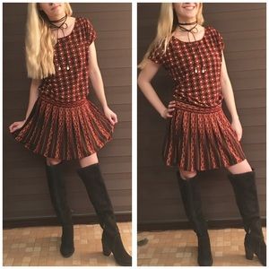 Studio M drop waist mini dress!