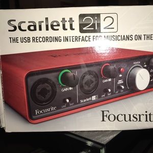 Scarlett 2i2 -Mbox