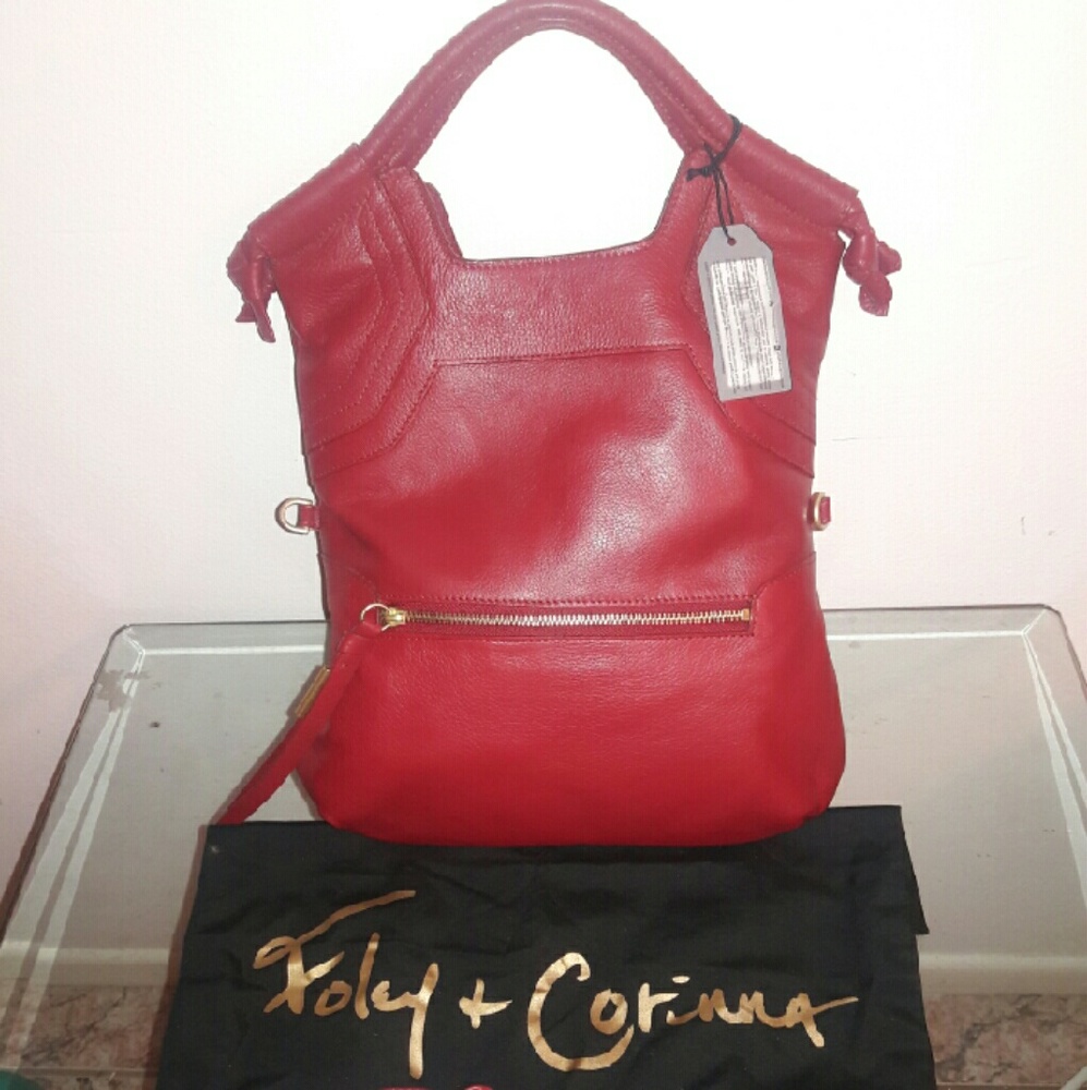 Foley and Corinna Essential City leather bag