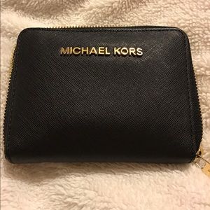 Michael Kors zip around wallet