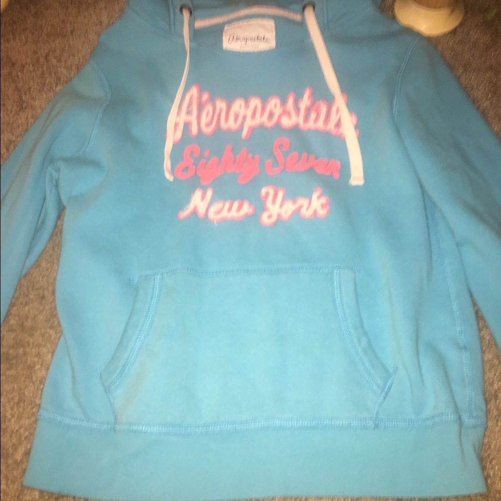 Cozy bubblegum colored hoodie!