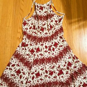 brandy floral dress