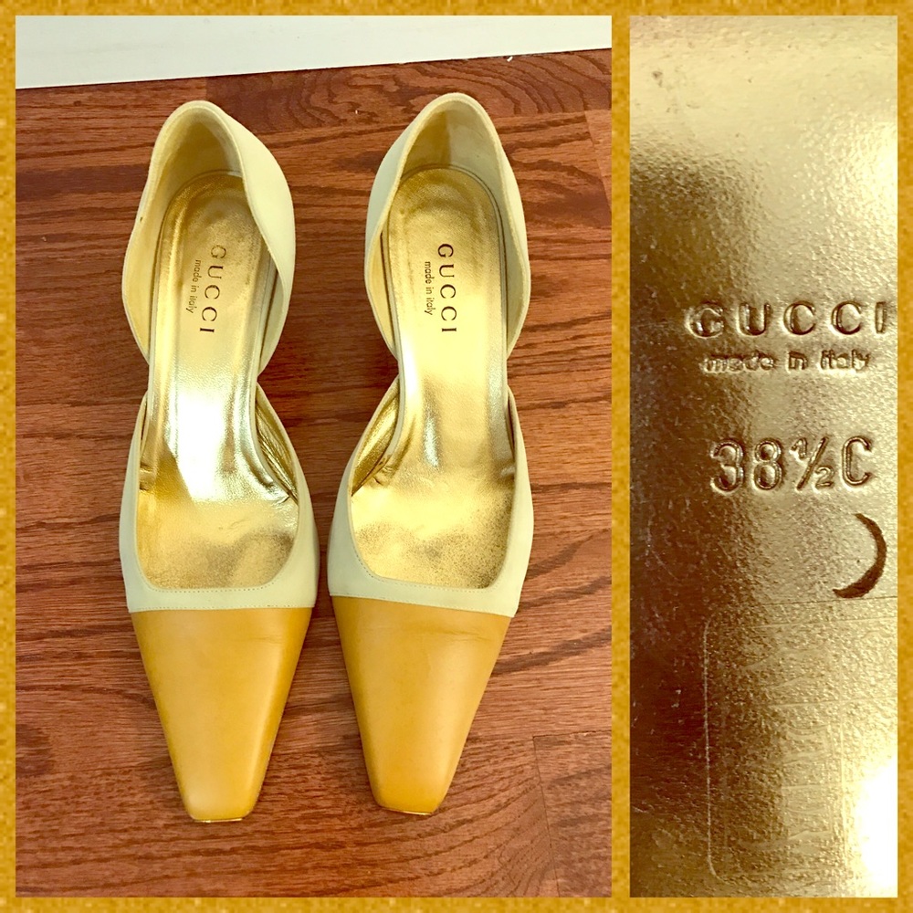 Gucci Suede Heels 🌟