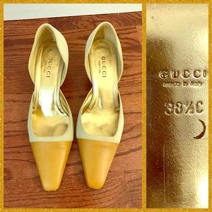 Gucci Suede Heels 🌟