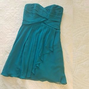 Teal Bridesmaids dress
