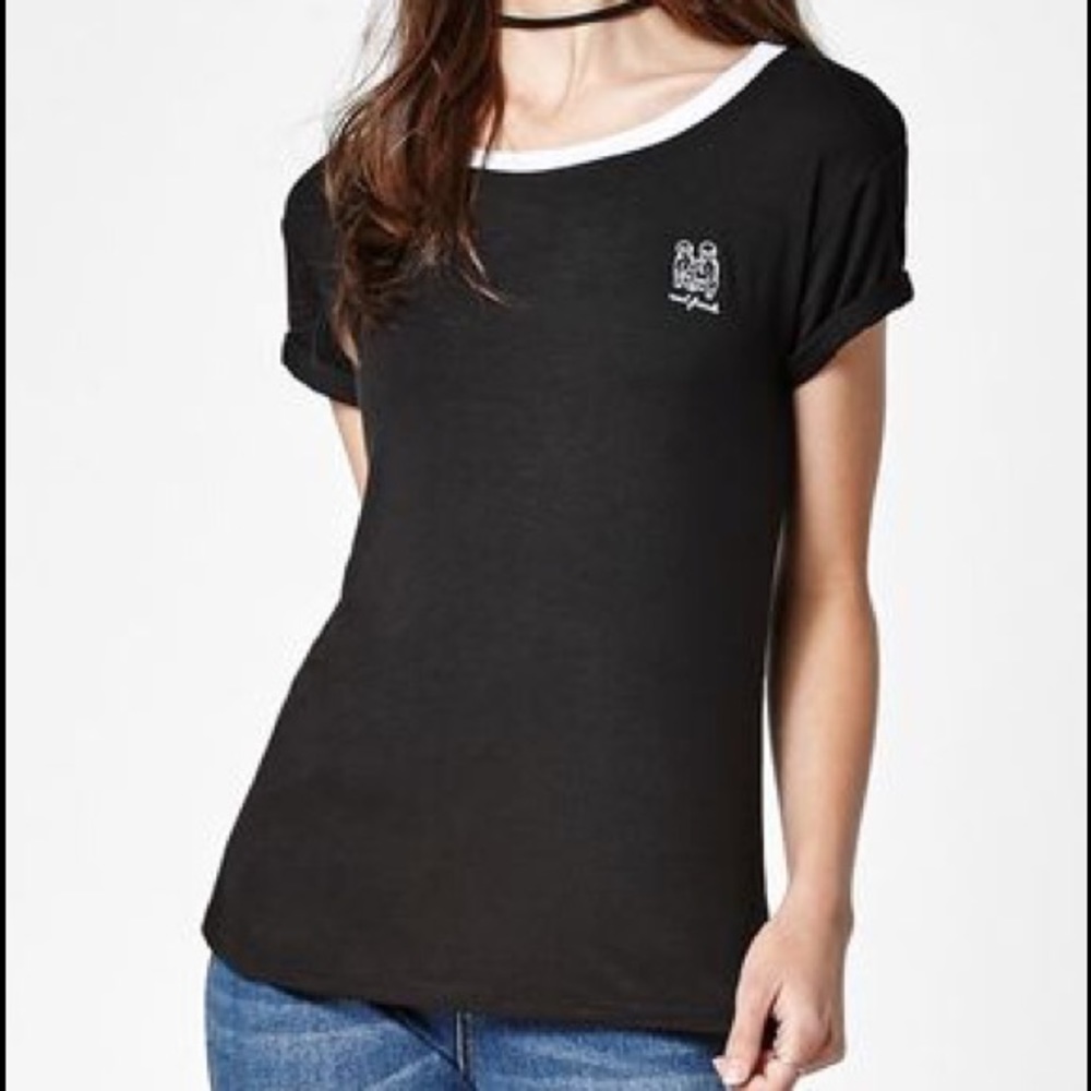SOLD LA Hearts graphic Alien Real Friends Tee
