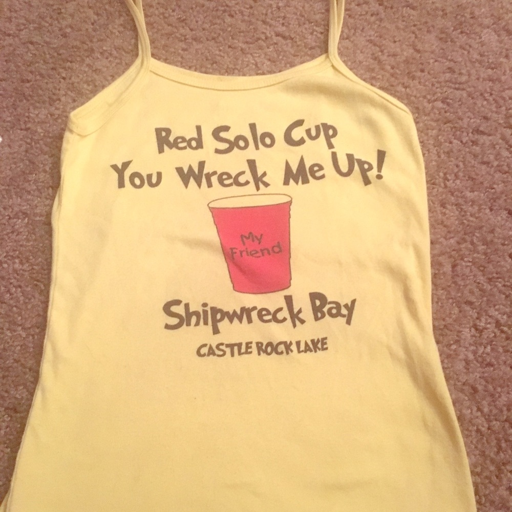 Red Solo Cup Party Tank top!