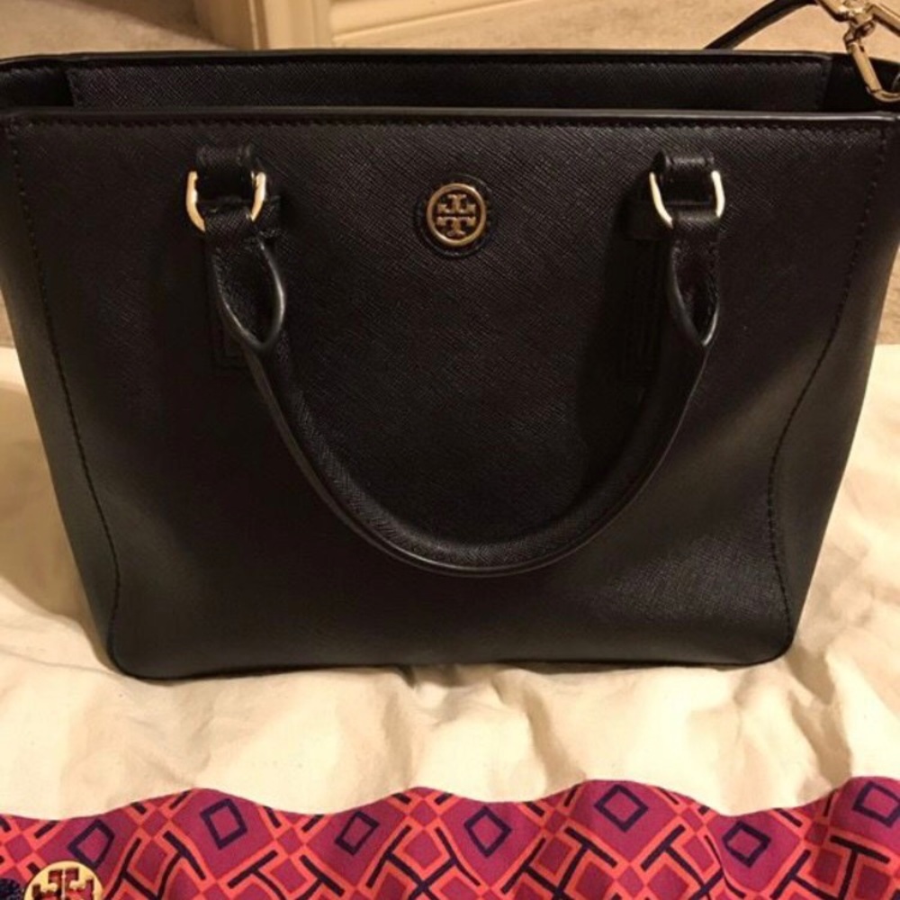 Tory Burch Robinson mini square tote
