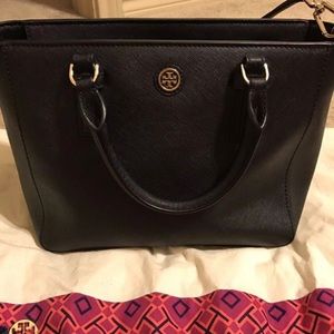 Tory Burch Robinson mini square tote