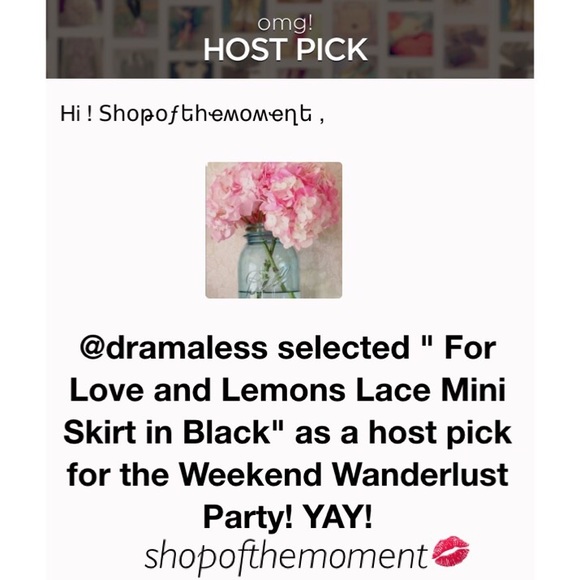 👽🆕 հօՏե թíϲƙ⚡️For Love & Lemons ❉Lace Mini Skirt - Picture 8 of 8