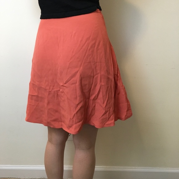 For Love & Lemons Coral "Sweet Jane" Bow Tie Skirt - Picture 5 of 8