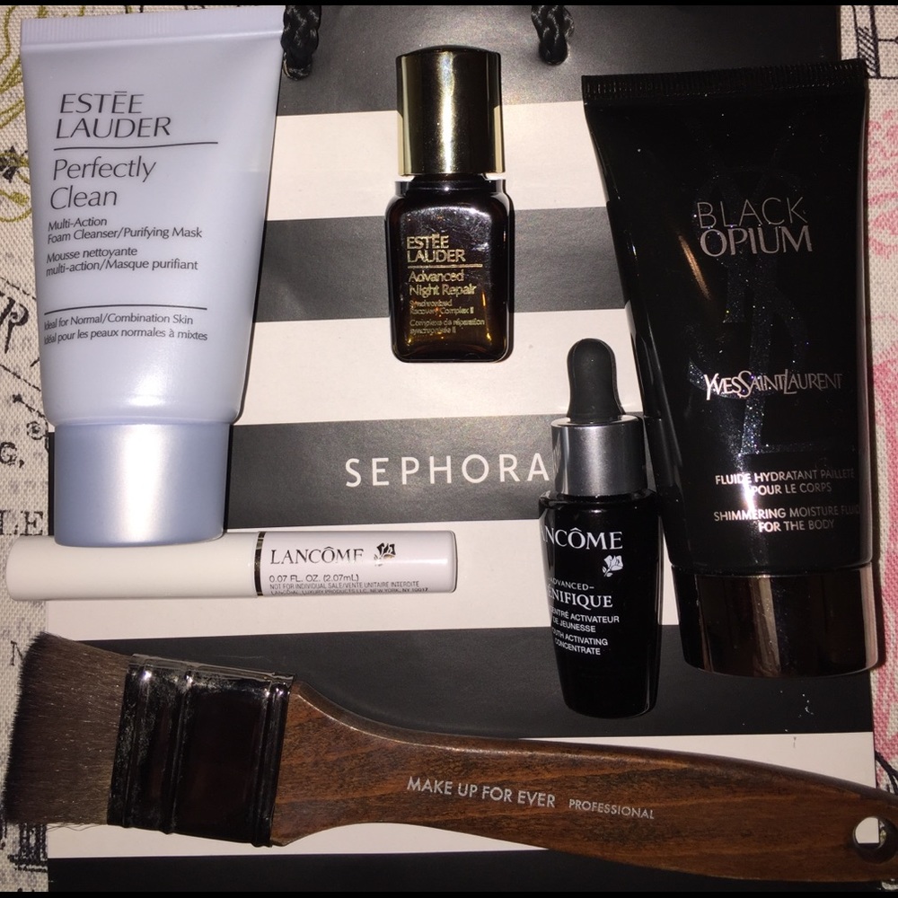 Lancôme/Estee Lauder/Makeup Forever/YSL beauty